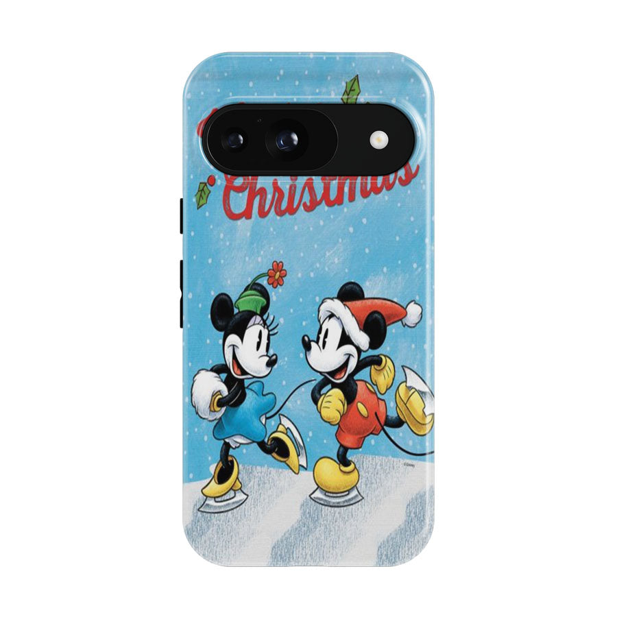 Merry Mickey & Minnie Google Pixel 9 | 10 Pro Case