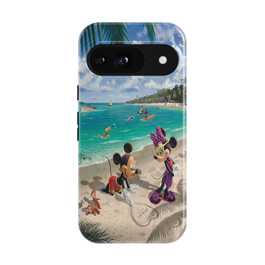 Mickey And Minnie In Florida Google Pixel 9 | 10 Pro Case