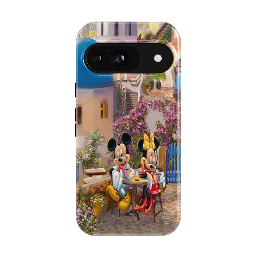 Mickey And Minnie In Greece Google Pixel 9 | 10 Pro Case