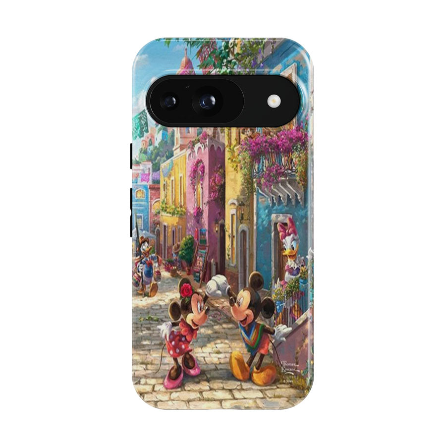 Mickey And Minnie In Mexico Google Pixel 9 | 10 Pro Case