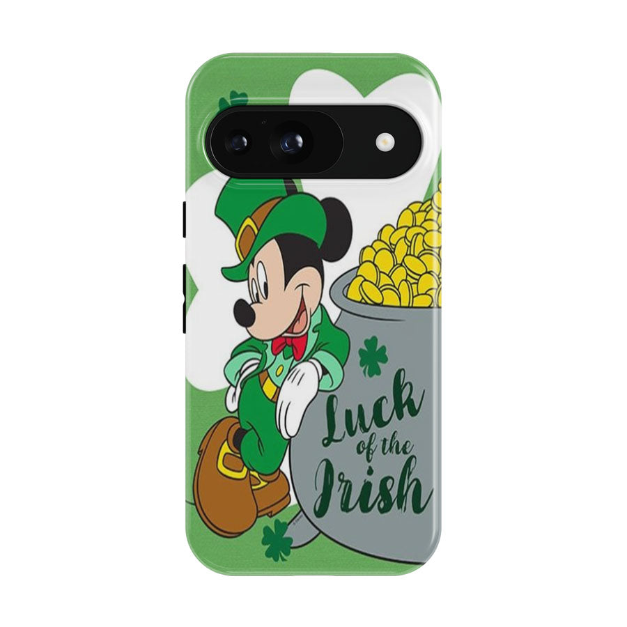 Mickey Luck Of The Irish Google Pixel 9 | 10 Pro Case