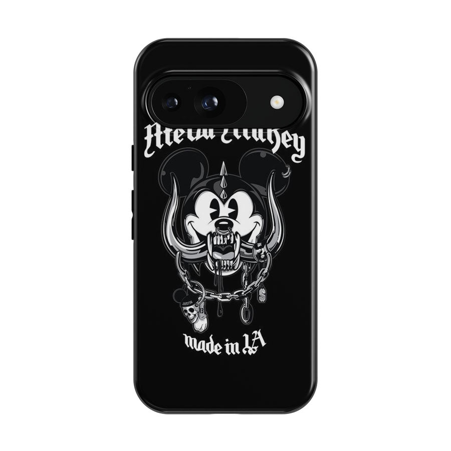 Mickey Motohead Metal Carbon Google Pixel 9 | 10 Pro Case