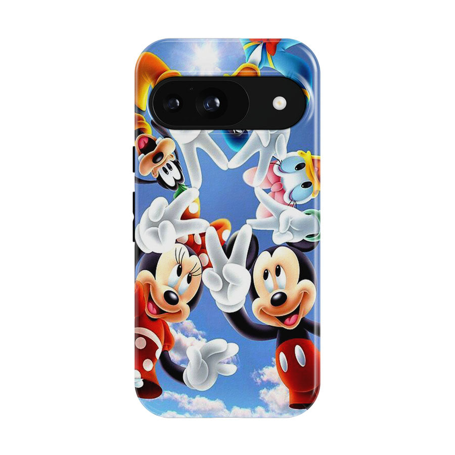 Mickey Mouse And Friends Peace Star Google Pixel 9 | 10 Pro Case