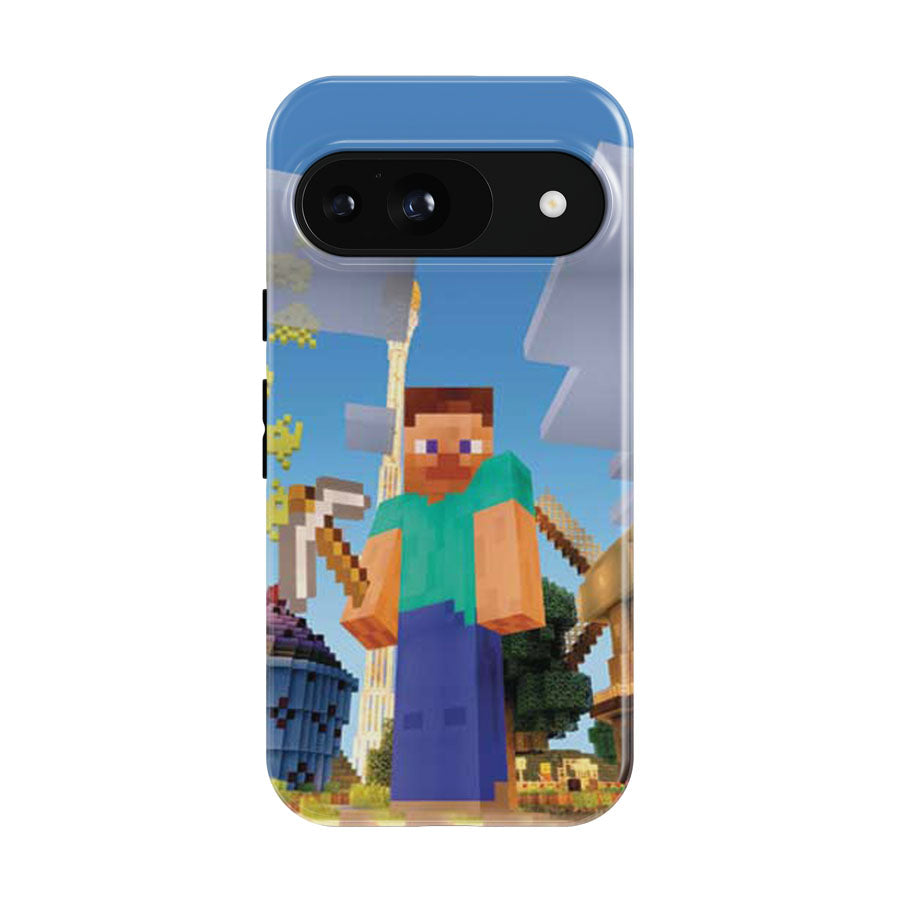 Minecraft Construction Google Pixel 9 | 10 Pro Case