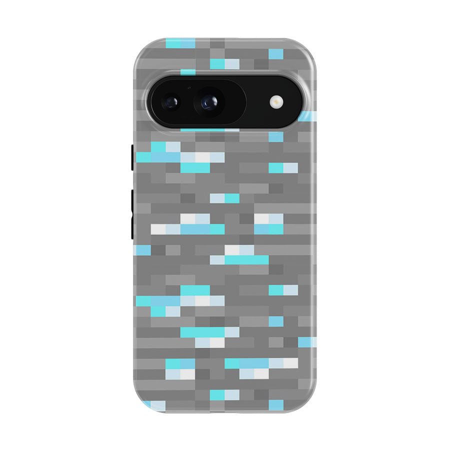Minecraft Inspired Ore Diamond Google Pixel 9 | 10 Pro Case