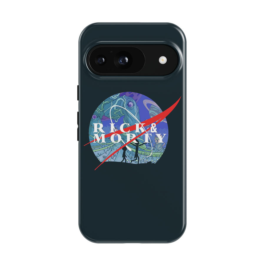 Nasa Rick And Morty Galaxy Google Pixel 9 | 10 Pro Case
