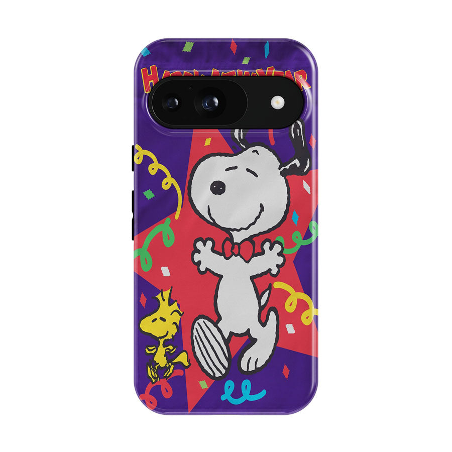 New Years Snoopy Google Pixel 9 | 10 Pro Case