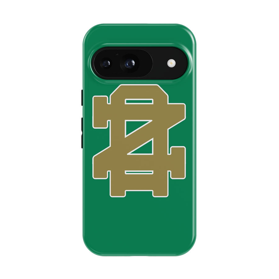 Notre Dame Fighting Irish Gold And Green Google Pixel 9 | 10 Pro Case