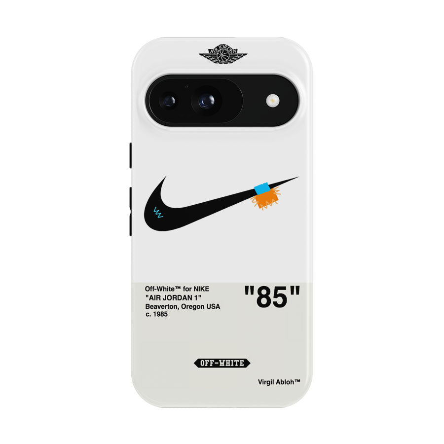 Off White For Nike X Air Jordan Google Pixel 9 | 10 Pro Case