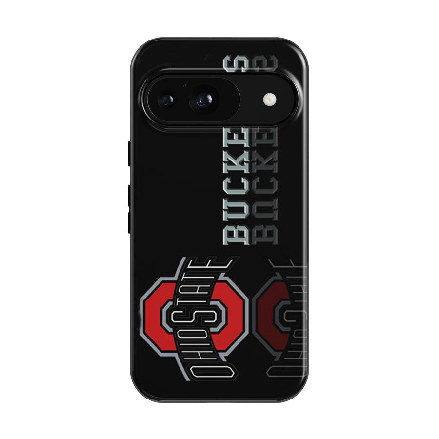 Ohio State Buckeyes Black Google Pixel 9 | 10 Pro Case