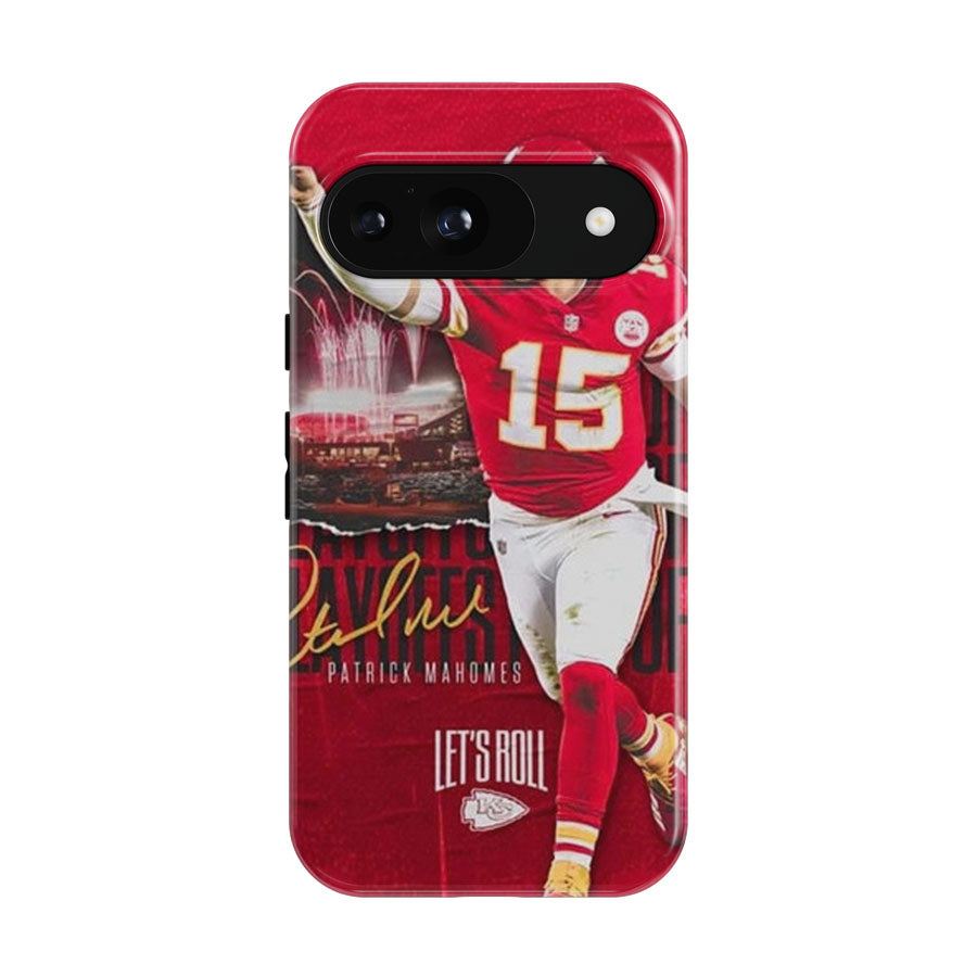 Patrick Mahomes Kc Chiefs Google Pixel 9 | 10 Pro Case