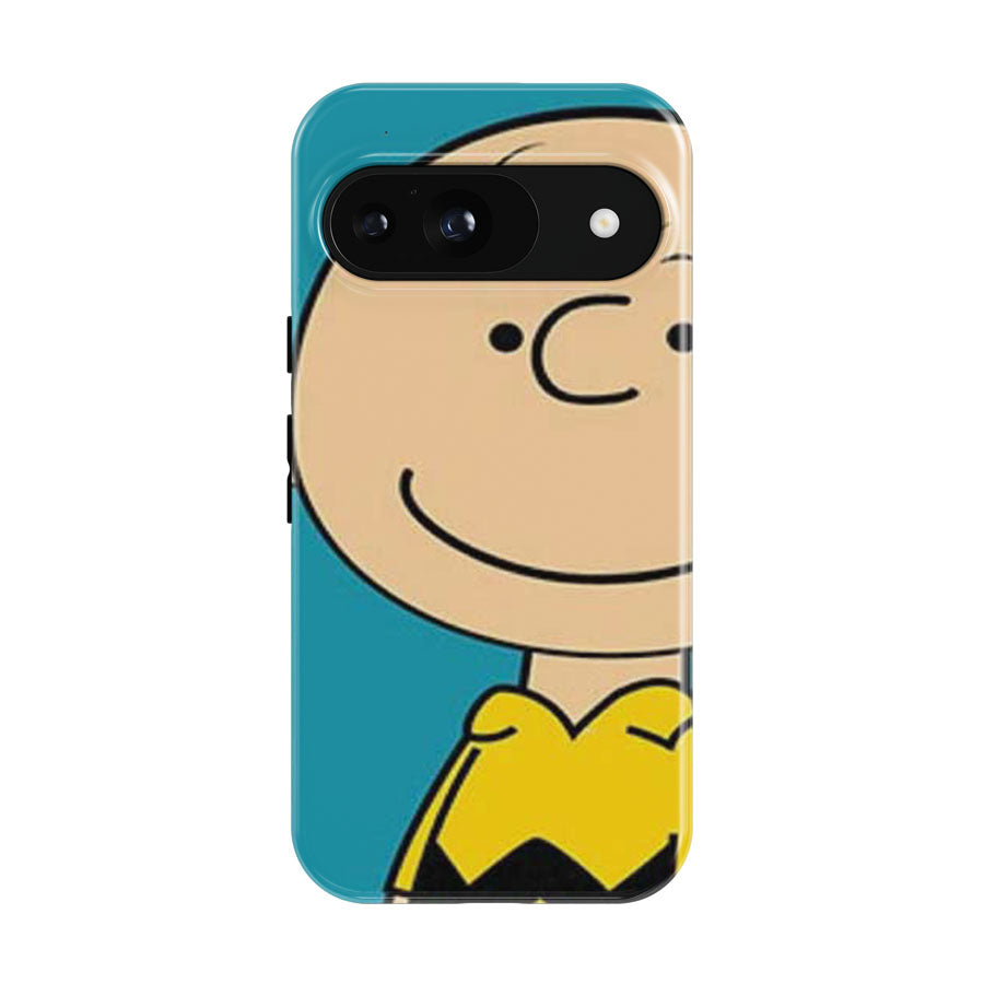 Peanuts Charlie Brown Blue Google Pixel 9 | 10 Pro Case