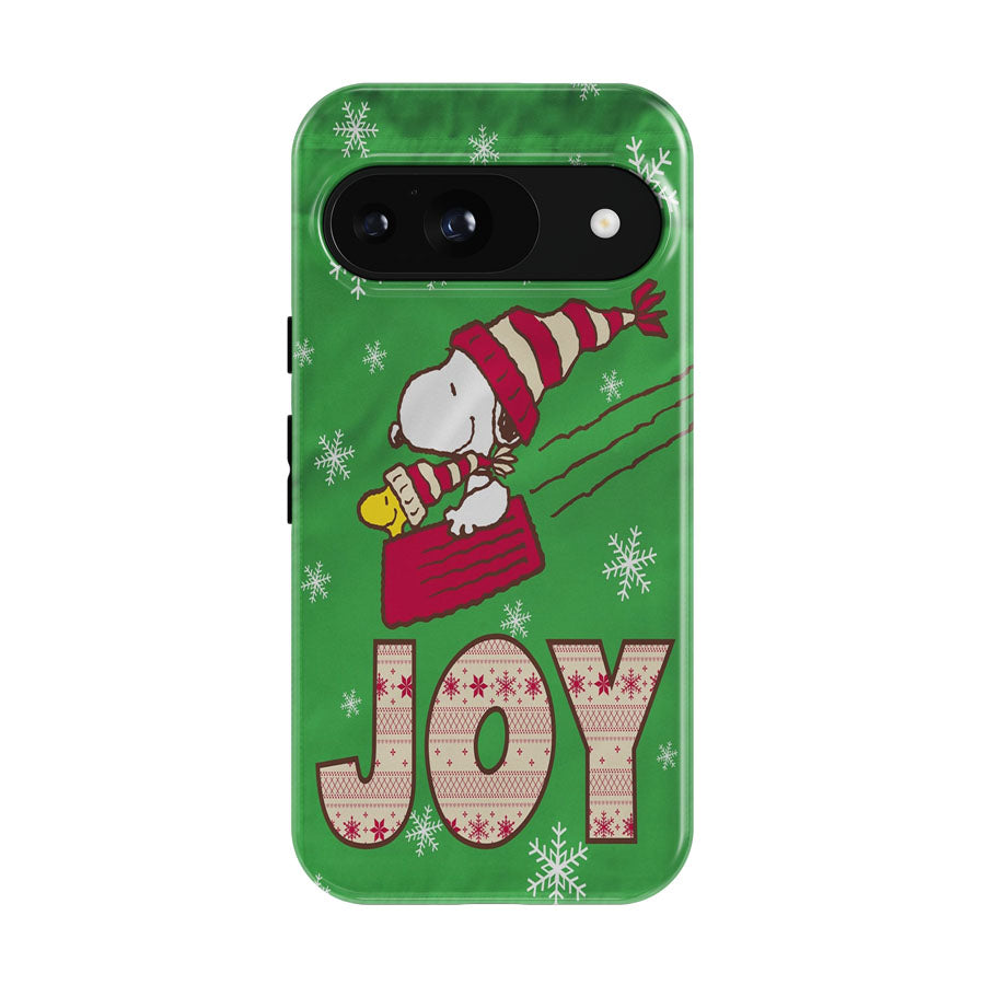Peanuts Joy Snoopy And Woodstock Christmas Google Pixel 9 | 10 Pro Case