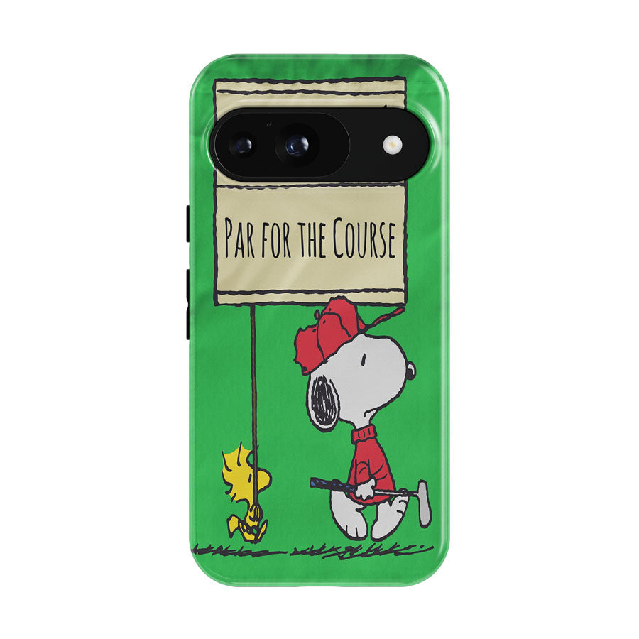Peanuts Par For The Course Google Pixel 9 | 10 Pro Case