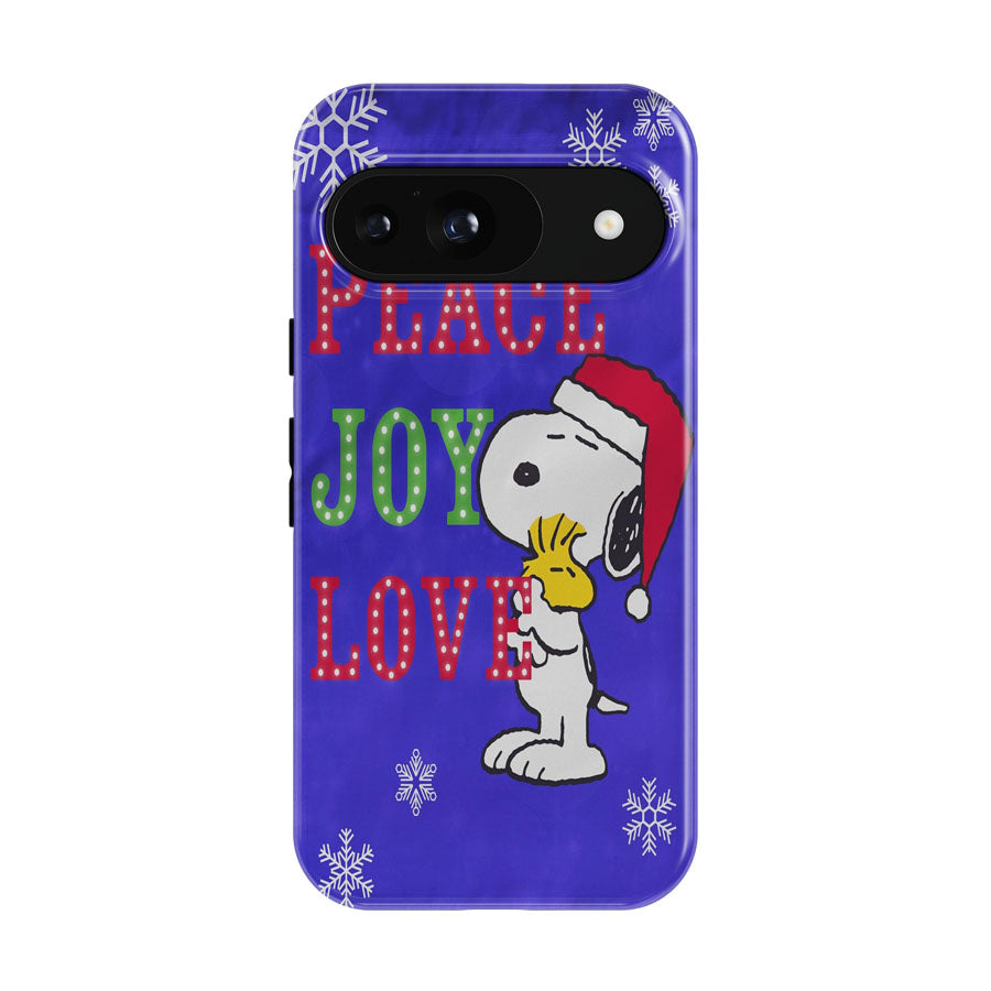 Peanuts Snoopy And Woodstock Christmas Google Pixel 9 | 10 Pro Case