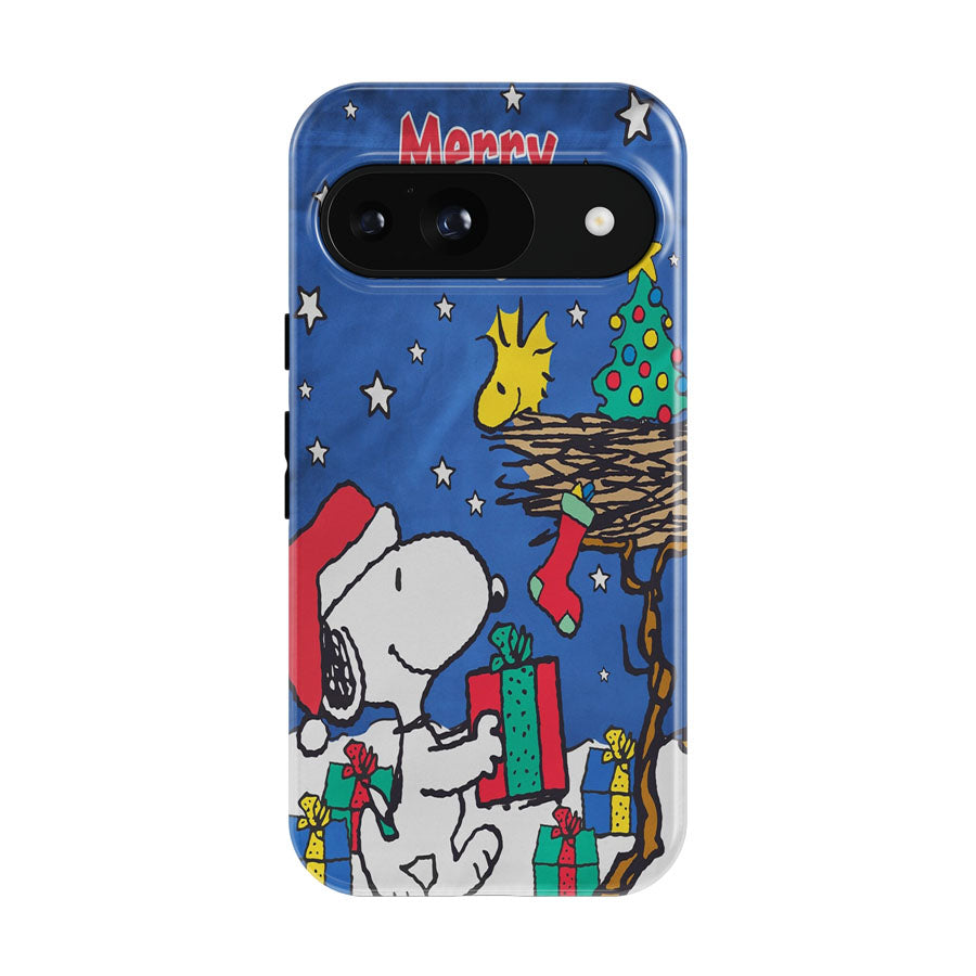 Peanuts Snoopy And Woodstock Christmas 2 Google Pixel 9 | 10 Pro Case