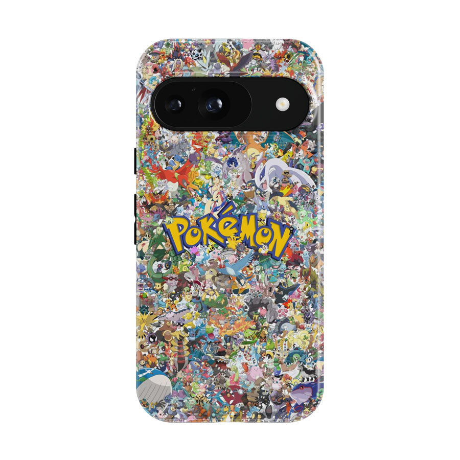 Pokemon All Character Collage Google Pixel 9 | 10 Pro Case
