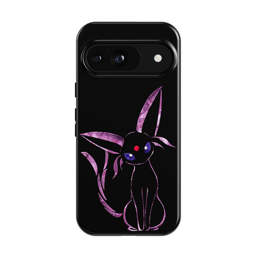 Pokemon Espeon Purple Siluet Google Pixel 9 | 10 Pro Case