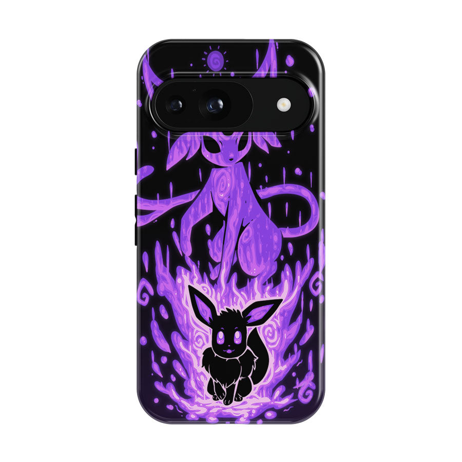 Pokemon Evolution Eevee To Espeon Google Pixel 9 | 10 Pro Case