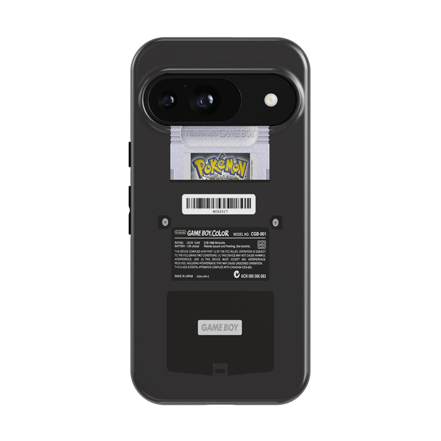 Pokemon Gameboy Color Silver Cartridge Google Pixel 9 | 10 Pro Case
