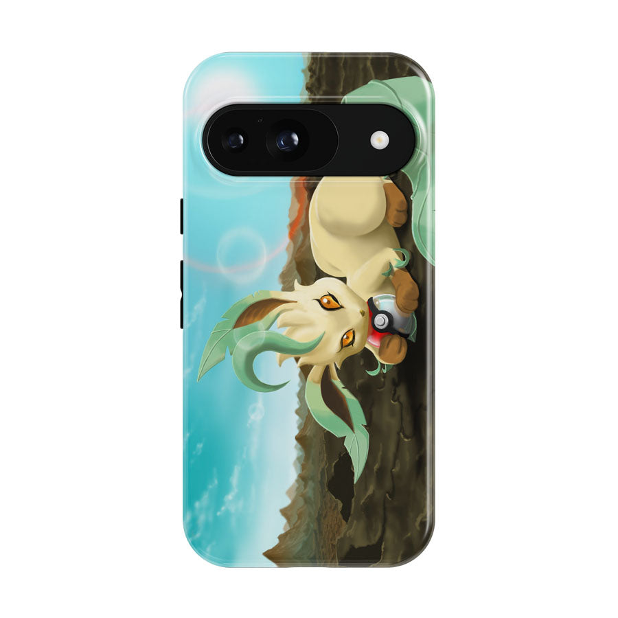 Pokemon Leafeon Pokeball Google Pixel 9 | 10 Pro Case