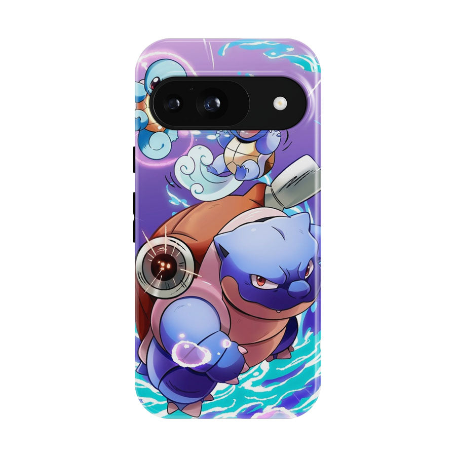 Pokemon Squirtle Line Evolve Google Pixel 9 | 10 Pro Case