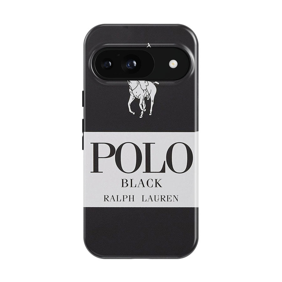 Polo Ralph Lauren Black Google Pixel 9 | 10 Pro Case