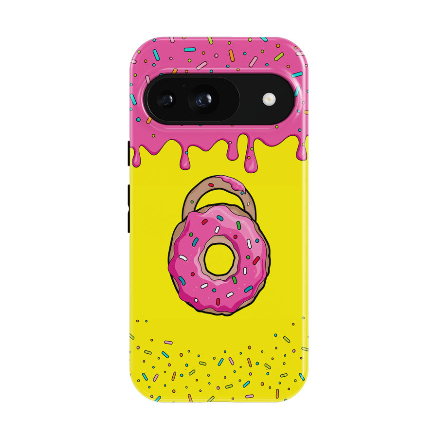 Simpsons Donut Google Pixel 9 | 10 Pro Case