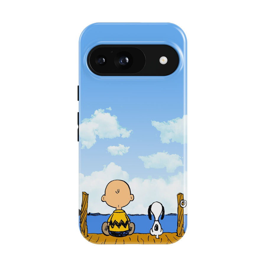 Snoopy And Charlie Brown Friends Google Pixel 9 | 10 Pro Case
