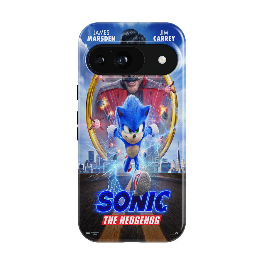 Sonic The Hedgehog Poster Movie Google Pixel 9 | 10 Pro Case