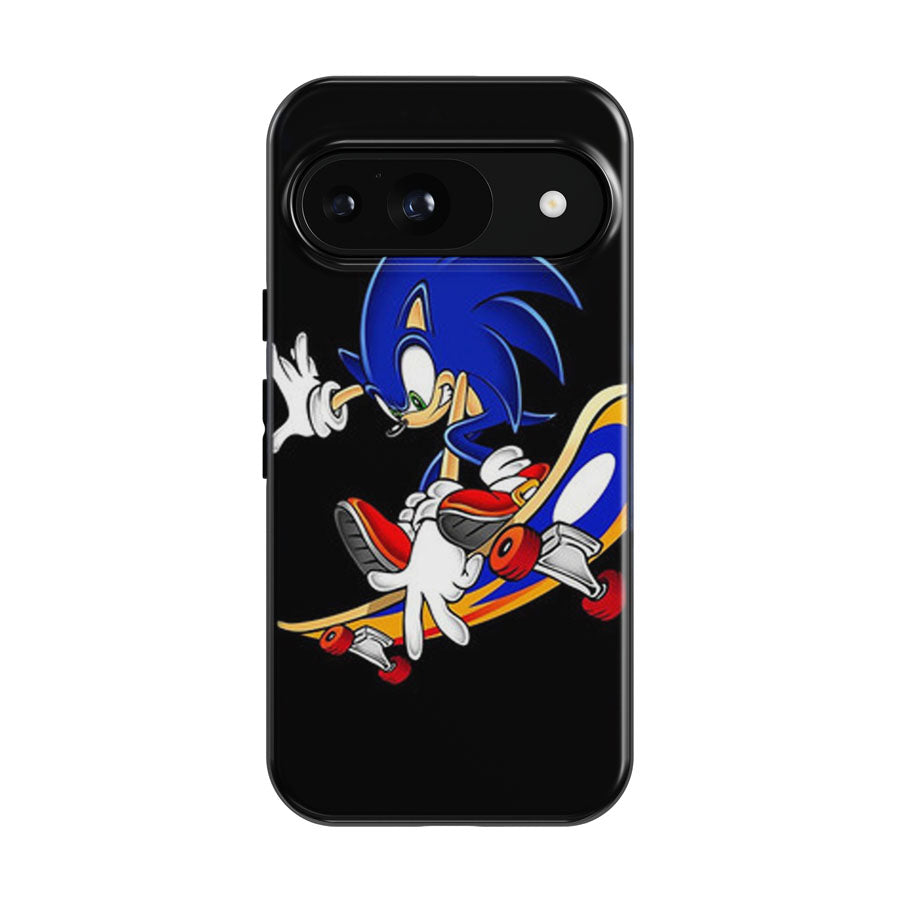 Sonic The Hedgehog Skateboard Google Pixel 9 | 10 Pro Case