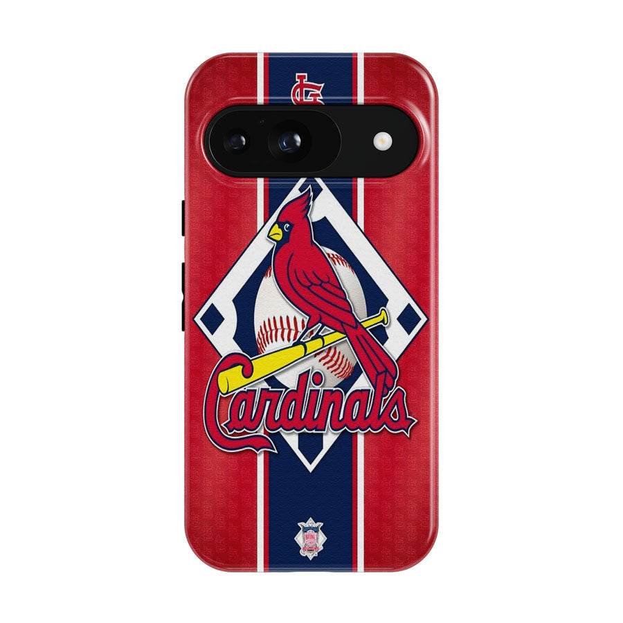 St Louis Cardinals Logo Jersey Google Pixel 9 | 10 Pro Case