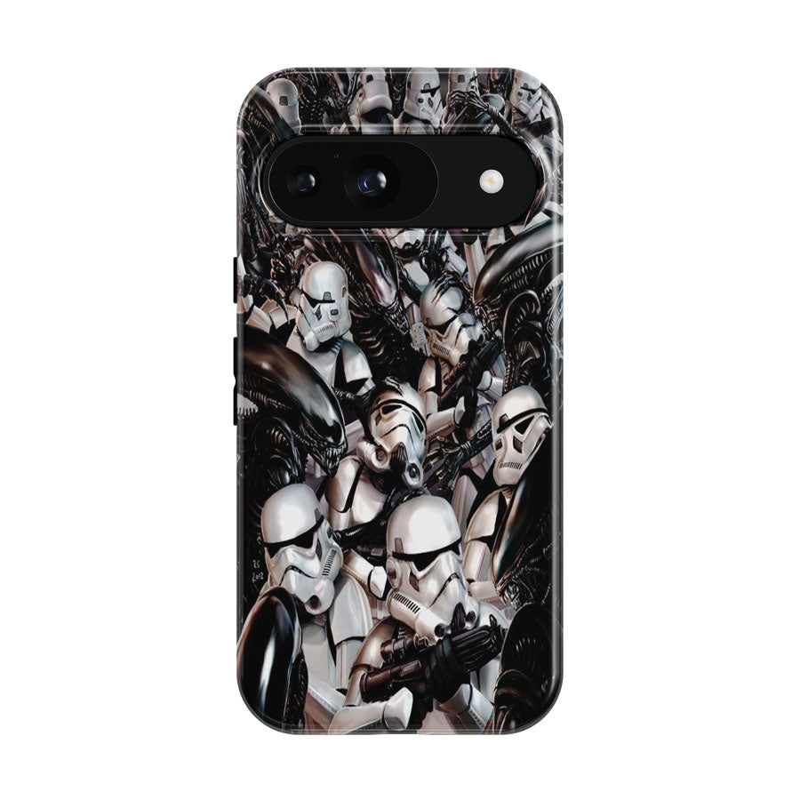 Stormtroopers Vesrus Aliens Google Pixel 9 | 10 Pro Case