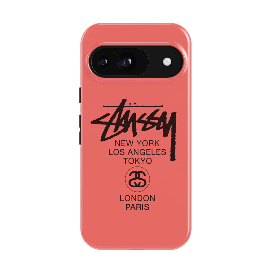 Stussy New York Los Angeles Google Pixel 9 | 10 Pro Case