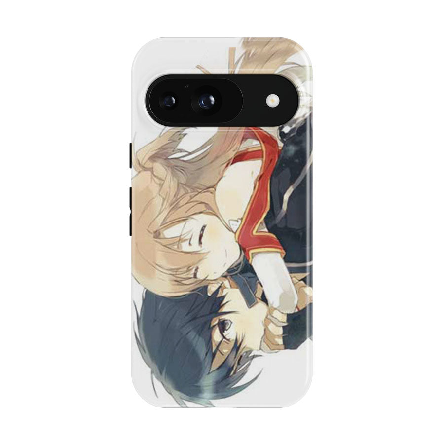 Sword Art Online Kirito And Asuna Hug Google Pixel 9 | 10 Pro Case