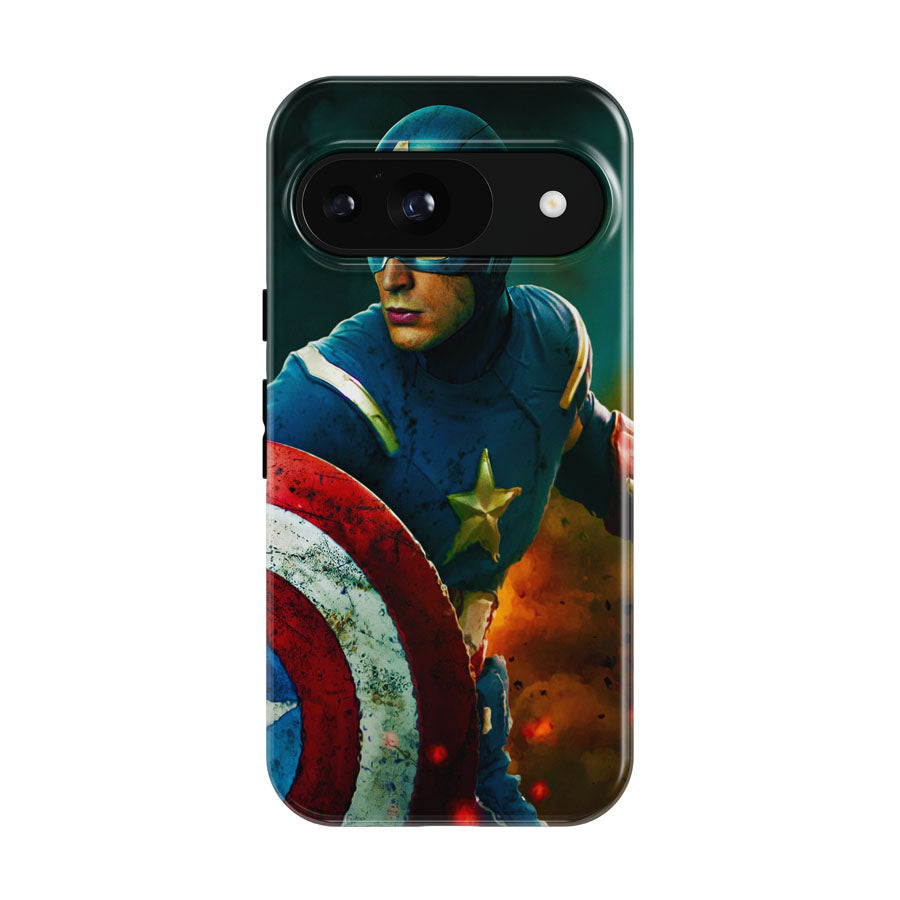 The Avengers Captain America Guard Google Pixel 9 | 10 Pro Case
