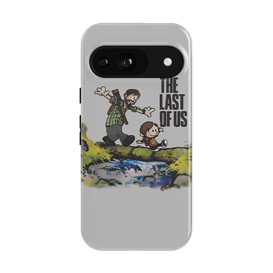 The Last Of Us As Calvin And Hobbes Google Pixel 9 | 10 Pro Case