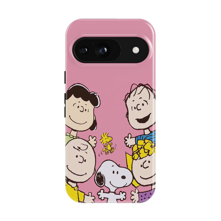 The Peanuts Charlie Brown And Snoopy Cartoon Google Pixel 9 | 10 Pro Case