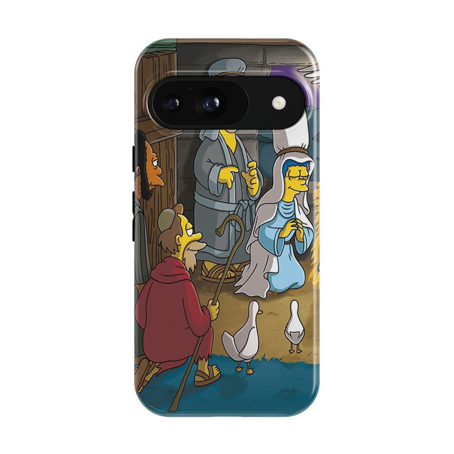 The Simpson Christmas Google Pixel 9 | 10 Pro Case
