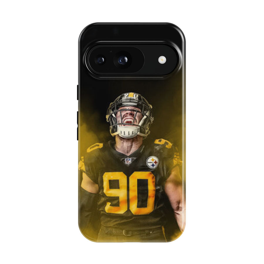 Tj Watt Pittsburgh Steelers Google Pixel 9 | 10 Pro Case