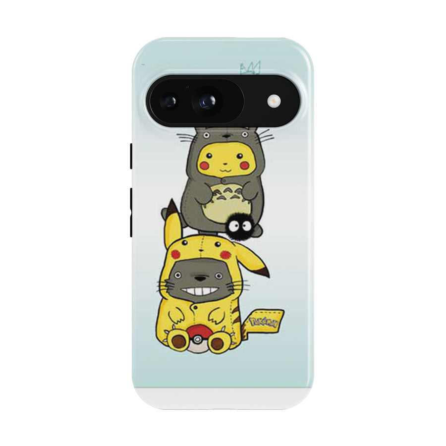 Totoro Pikachu Google Pixel 9 | 10 Pro Case
