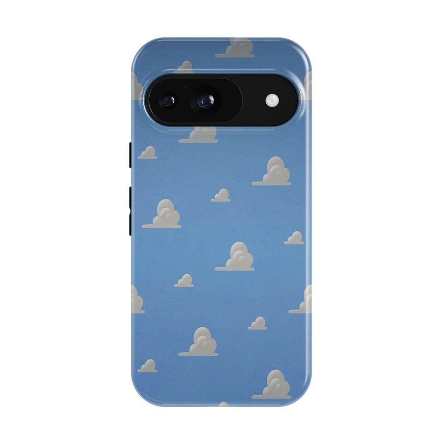 Toy Story Sky Blue Clouds Pattern Google Pixel 9 | 10 Pro Case