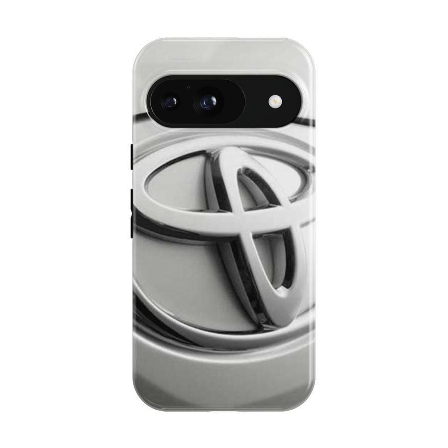 Toyota Logo Chrome Google Pixel 9 | 10 Pro Case