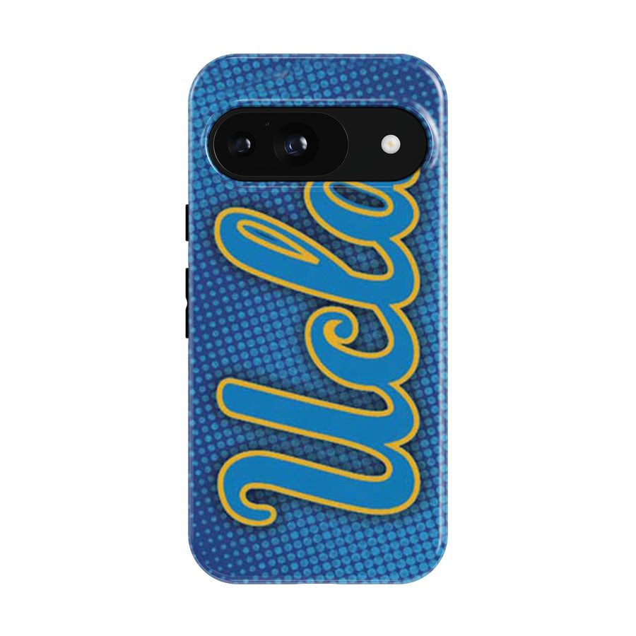 Ucla Bruins Halftone Blue Google Pixel 9 | 10 Pro Case
