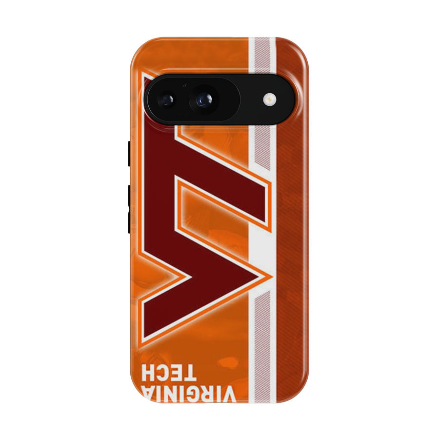 Virginia Tech Stripe Google Pixel 9 | 10 Pro Case