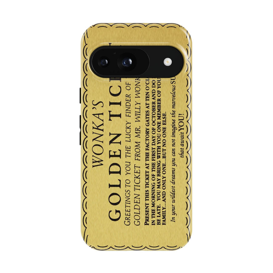 Wonkas Golden Ticket Google Pixel 9 | 10 Pro Case