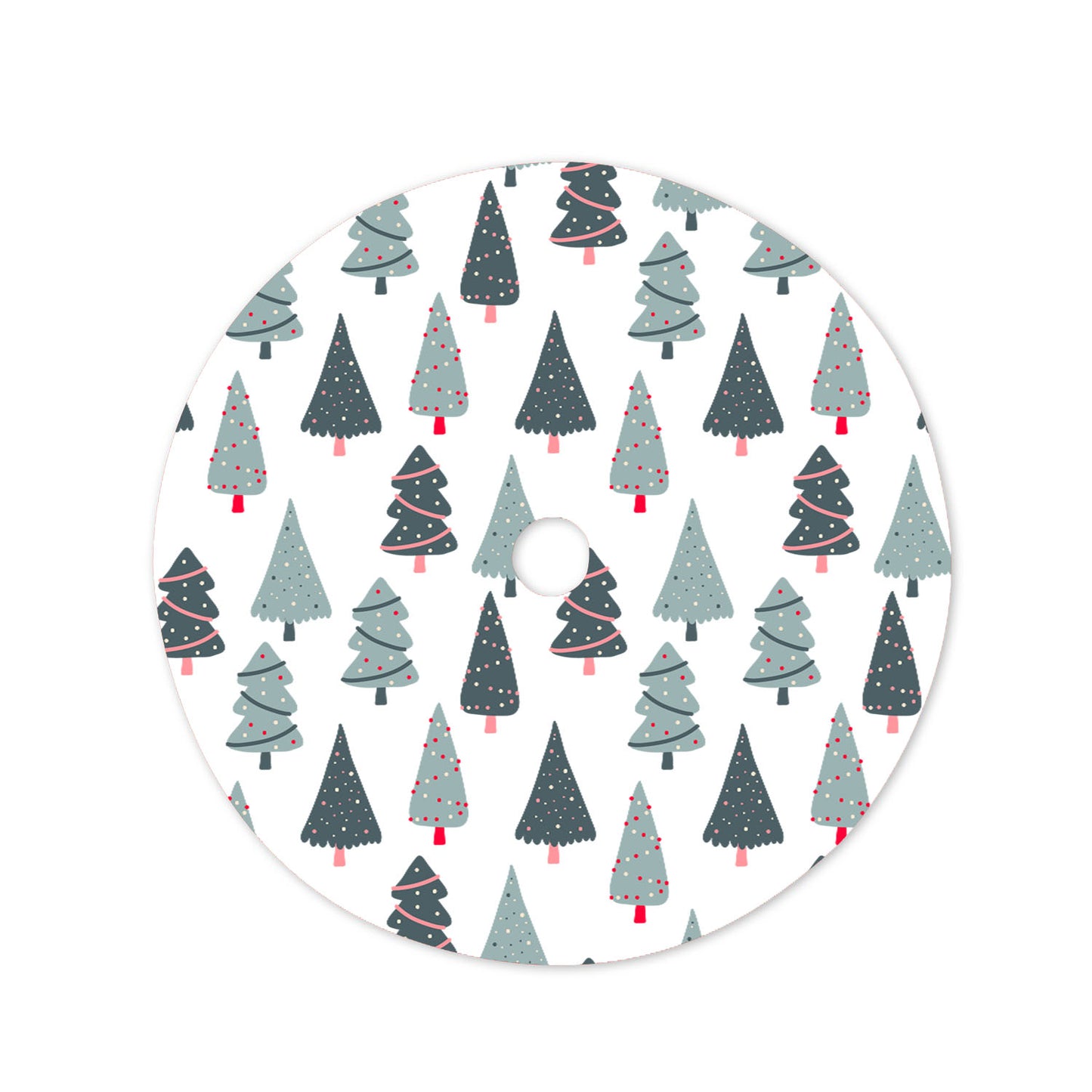 Patterns Set 04 Christmas Tree Skirt 36 X 36 Inch