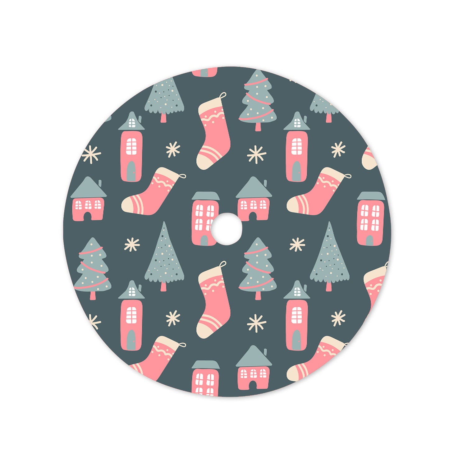 Patterns Set 07 Christmas Tree Skirt 36 X 36 Inch