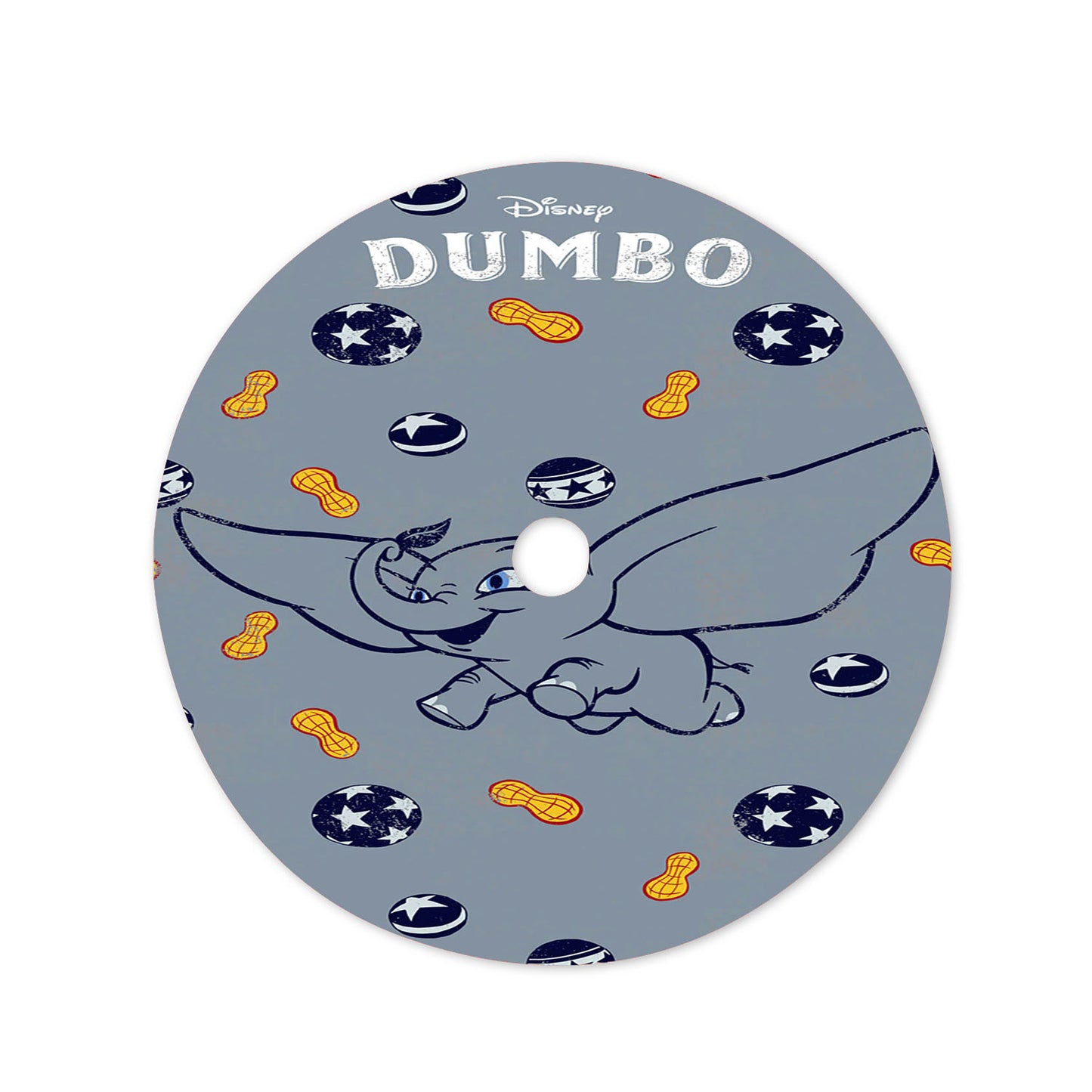 Dumbo And Peanuts Sticker Christmas Tree Skirt 36 X 36 Inch