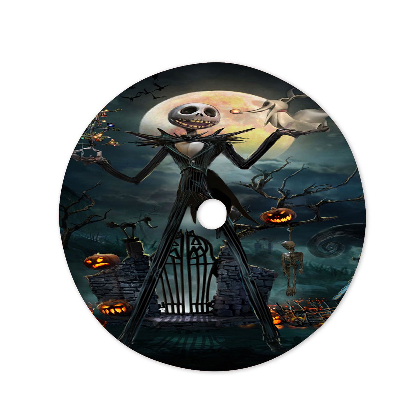 Nightmare Before Jack Christmas Tree Skirt 36 X 36 Inch